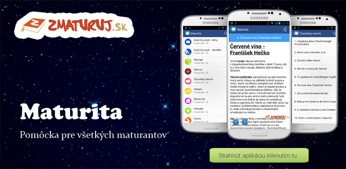 Maturita SK – mobilná aplikácia pre Android